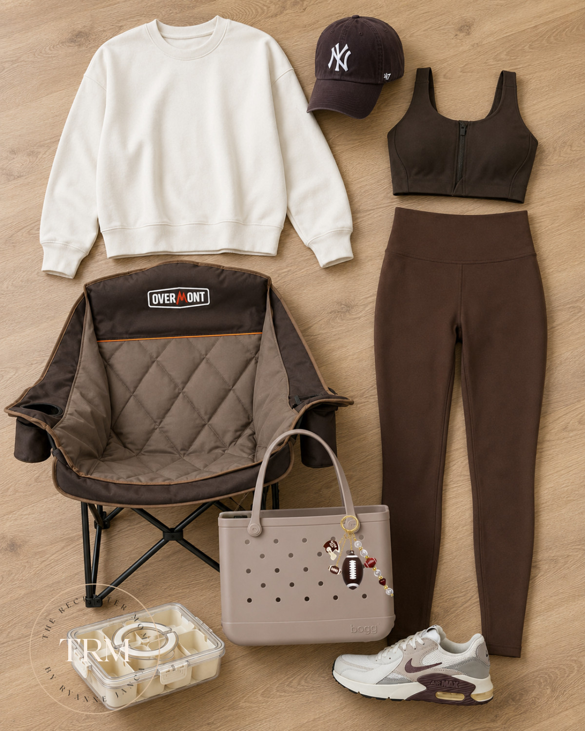 Sideline season, officially handled. 🏈 Brown leggings and a zip bra under an oversized cream sweatshirt — cozy enough for a 3-hour game and cute enough for the photos after.
#gamedayoutfit #amazonfinds

#LTKfitnessgoals #LTKmomlife #LTKActive