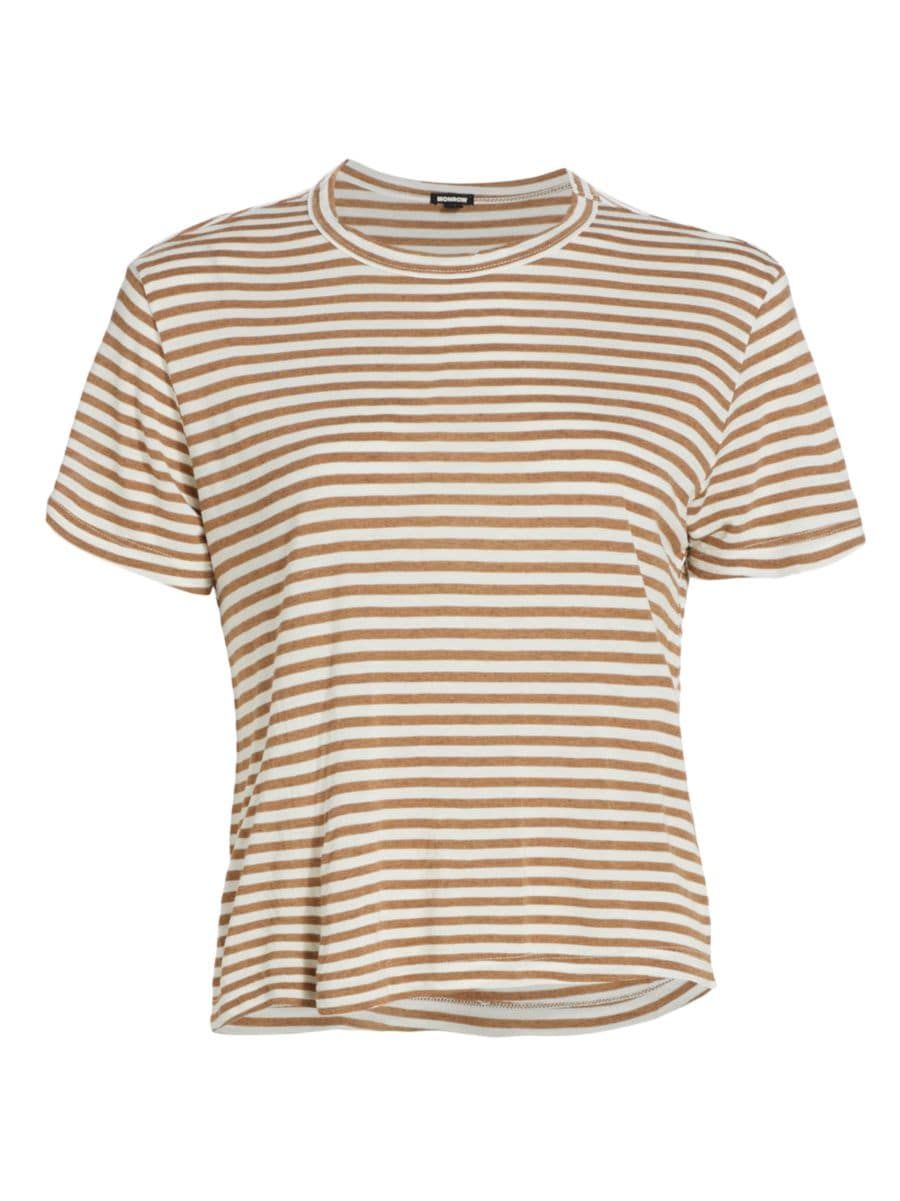 Striped Pullover Tee | Saks Fifth Avenue
