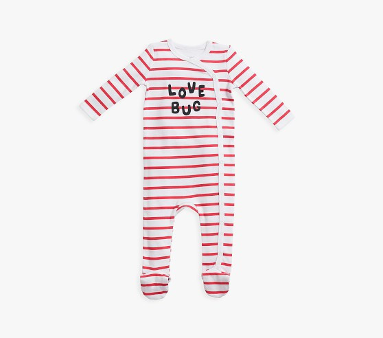 Love Bug Organic Cotton Nursery Pajama | Pottery Barn Kids