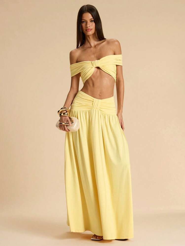 Color: Yellow | SHEIN