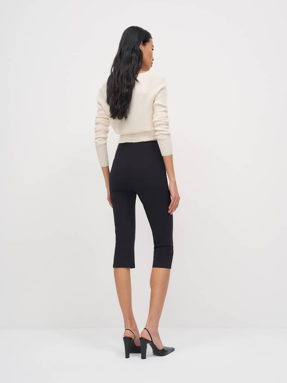 Jill Cropped Knit Pant | Reformation (Global)