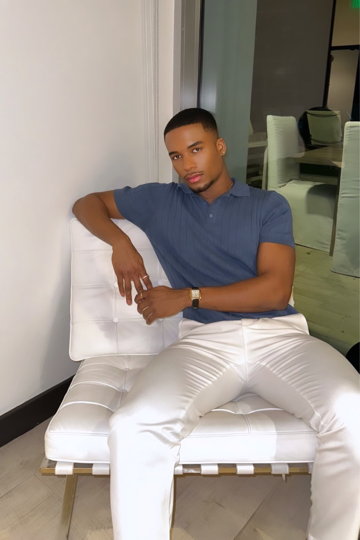 Casual everyday wear / with a leather band watch. 

#LTKstyletip #LTKworkwear