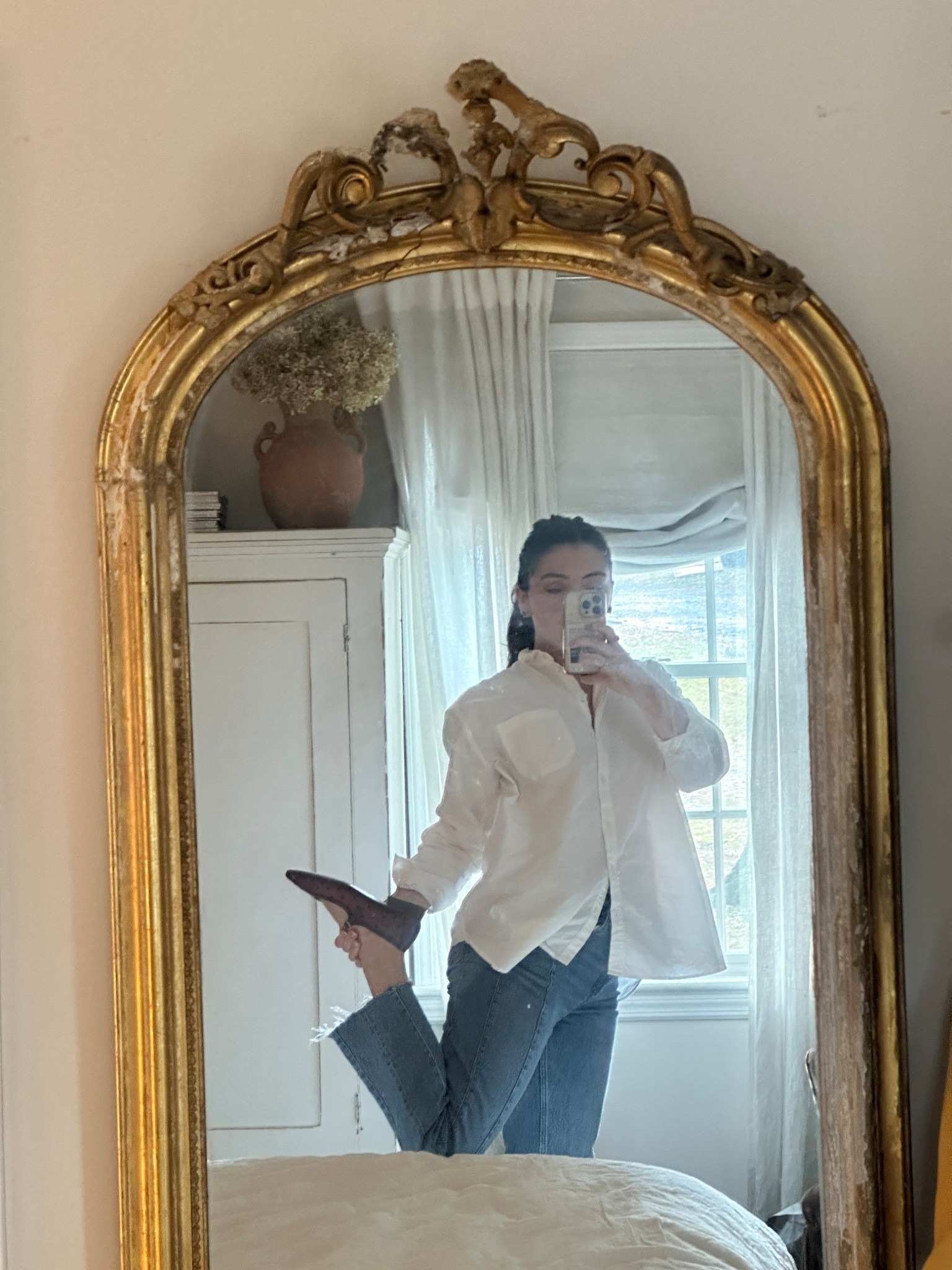 Favorite button down & shoes of the season from Sezane! #LTKHome 
