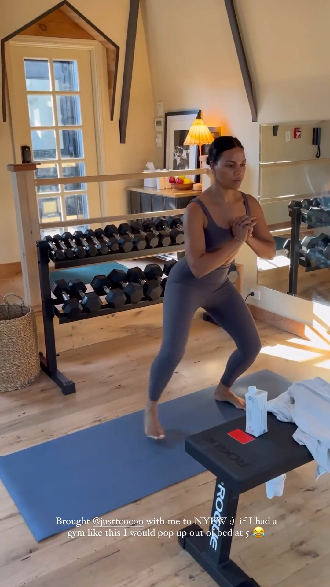 Workout OOTD: one of my favorite affordable sets from Amazon. High quality, leggings come in multiple lengths, tops in multiple styles & passes the see through test! 

#LTKOver40 #LTKStyleTip #LTKNYFW