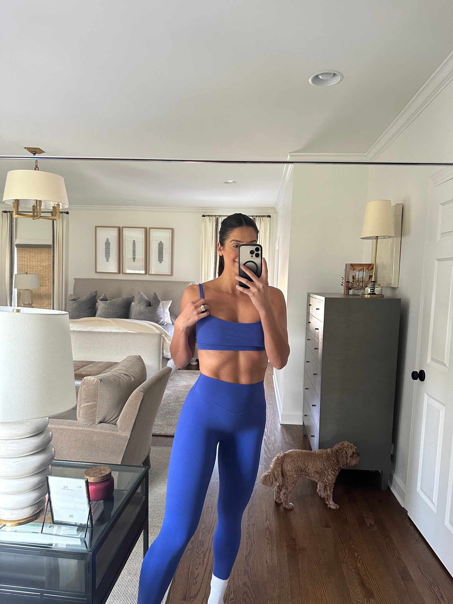 Activewear set, white socks, workout outfit

#LTKfit