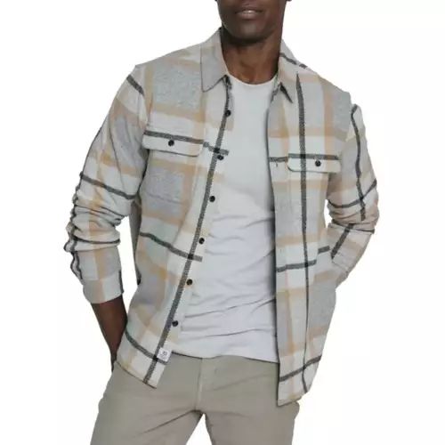 Men's 7Diamonds Generation 4-Way Stretch Flannel Long Sleeve Button Up Shirt | Scheels