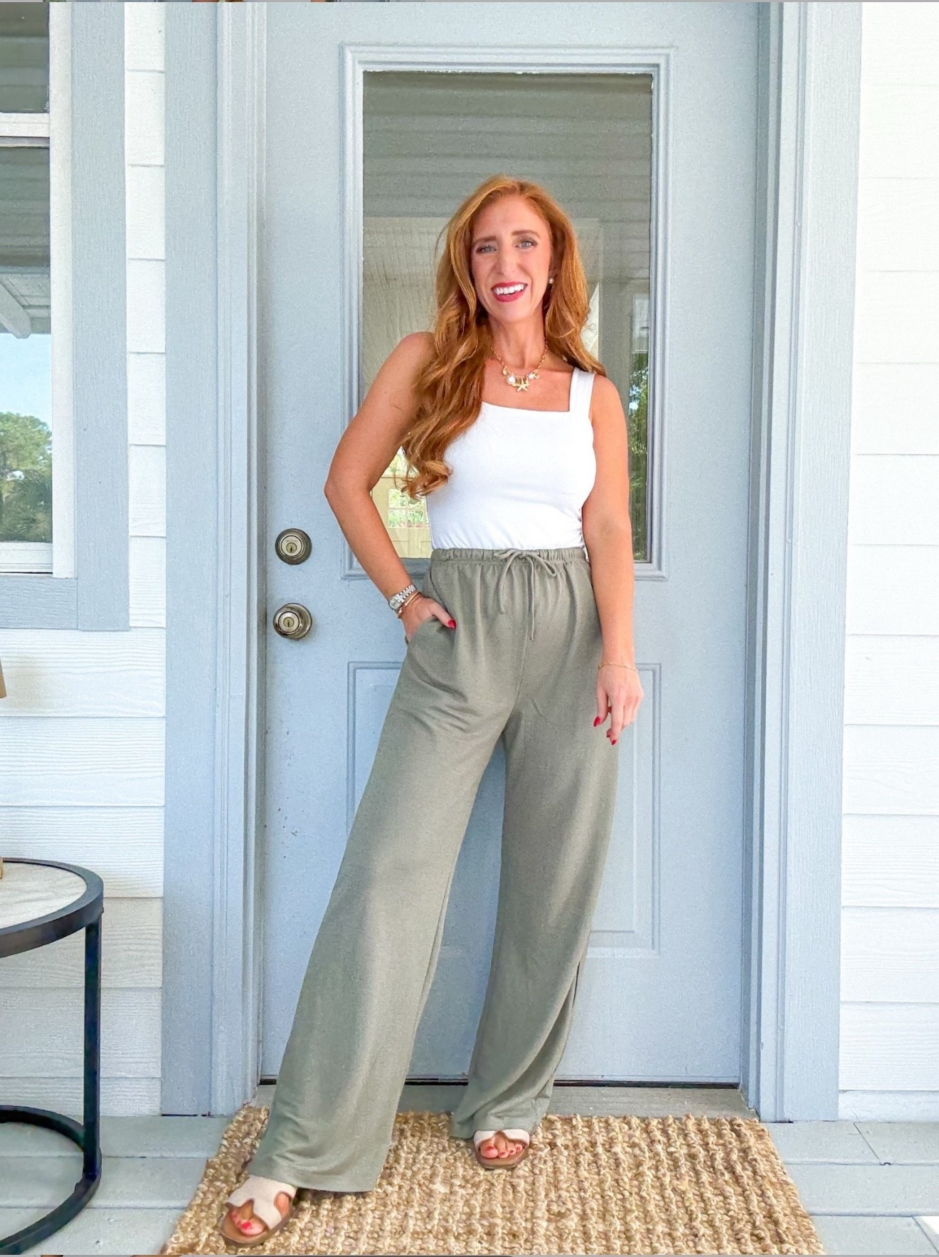 Casual summer outfit // Amazon fashion 
My favorite faux linen pants!! You won’t believe how affordable they are!!! 






Summer pants 
Bodysuit 
White tank 
Amazon finds
Casual outfit 
Coastal style 

#LTKStyleTip #LTKFindsUnder50 #LTKSaleAlert