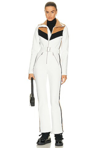 CORDOVA Avorias 1800 Ski Suit in Cloud, Caramel, & Onyx | FWRD | FWRD 