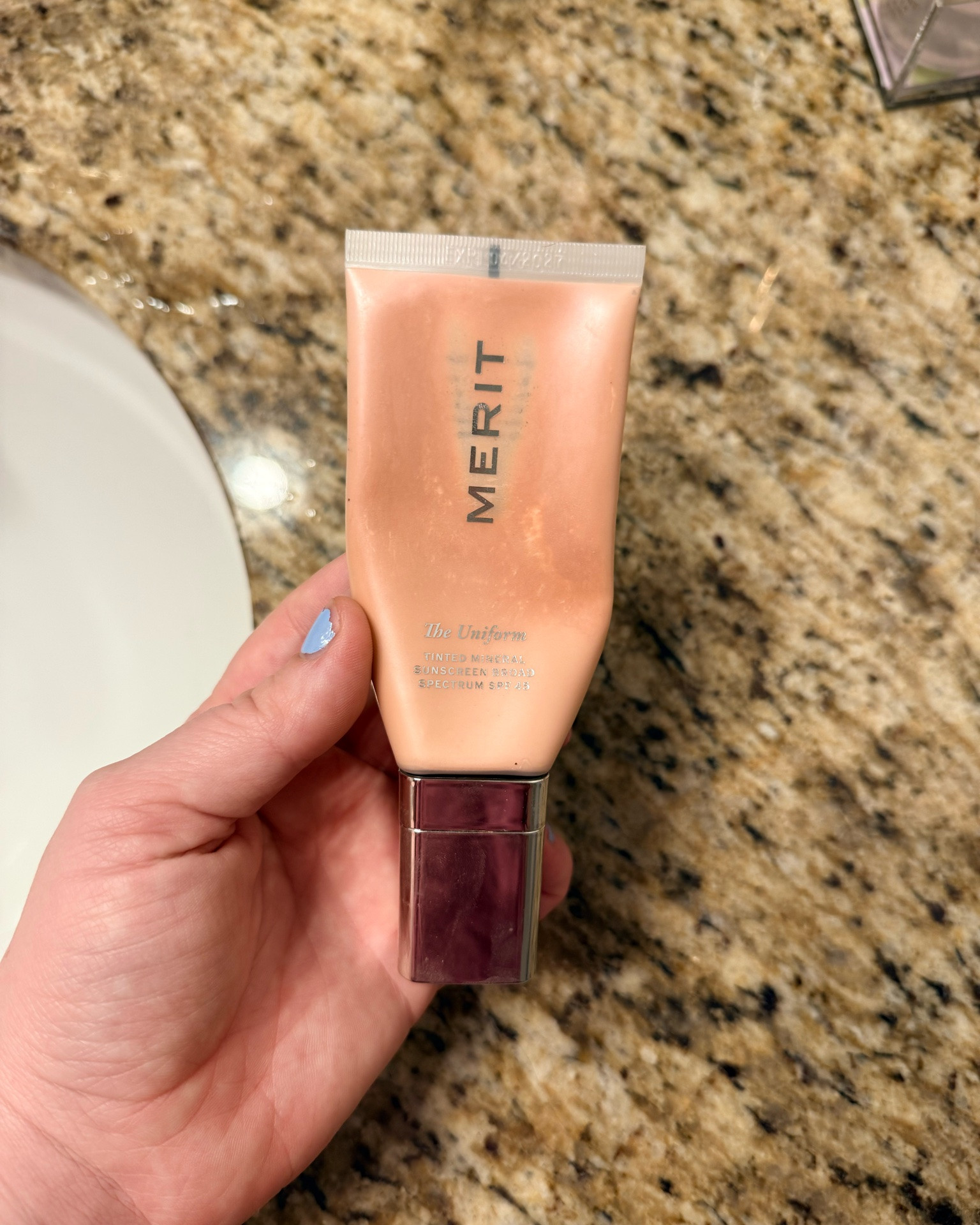 my five minute makeup routine ✨ lightweight coverage, sun protection and glowy skin for the mom on the go 🏃‍♀️

#LTKgrwm #LTKmomlife #LTKBeauty