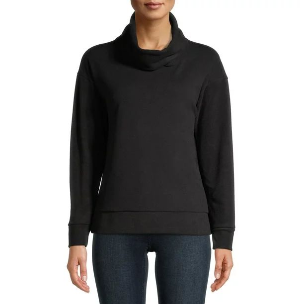 Time and Tru Women's Plush Sweatshirt | Walmart (US)