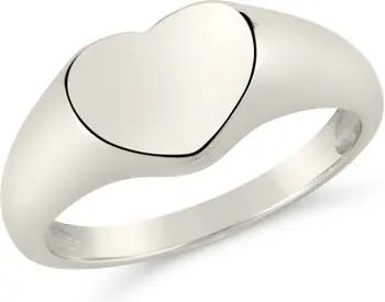 Cora Heart Signet Ring | Nordstrom Rack