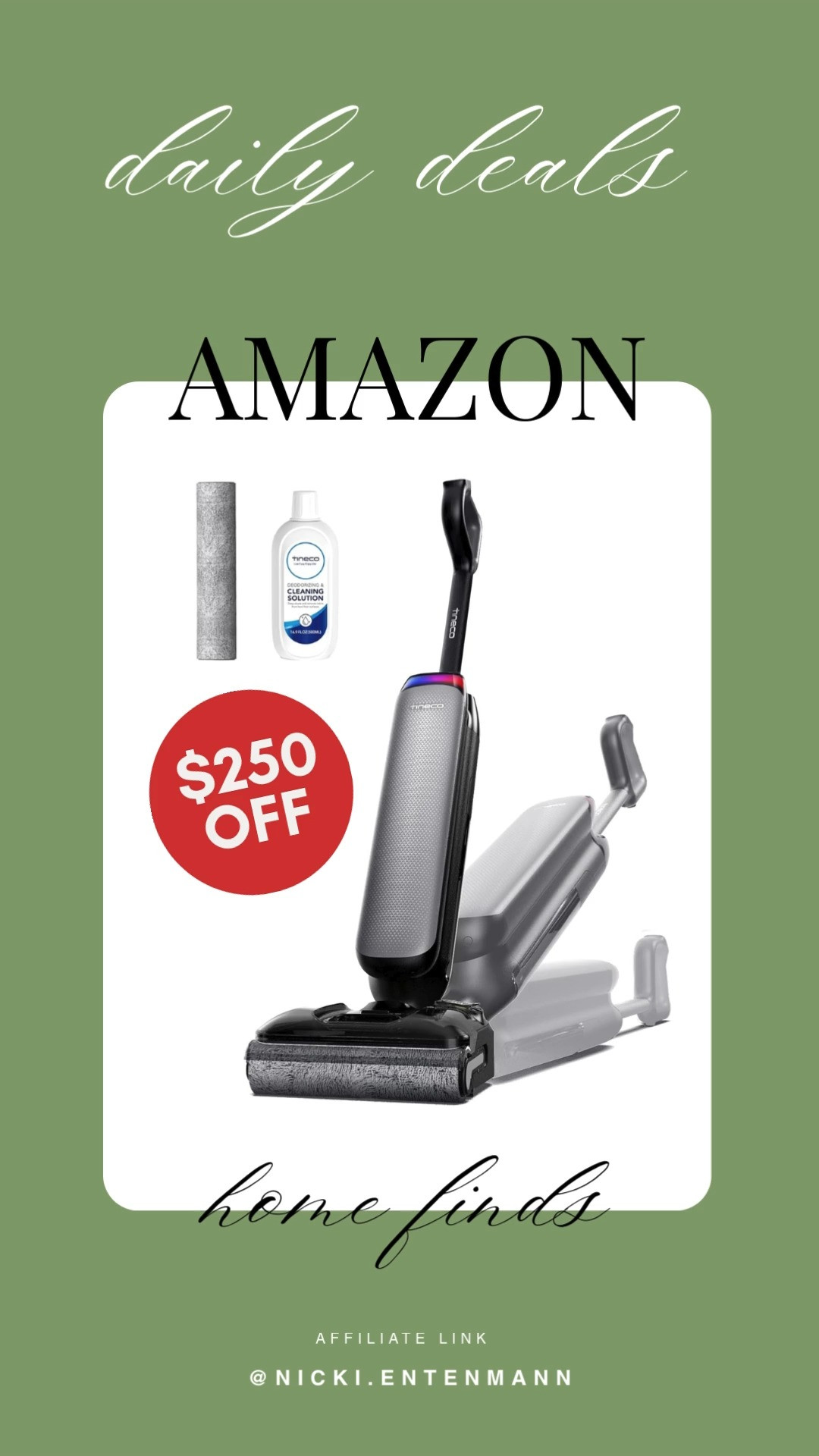 This Tineco wet dry vacuum cleaner with 22kPa suction brings cheerful ease and effortless sparkle to everyday floors with powerful flair. #TinecoVacuum #WetDryCleaner #FloorMop #HomeEssentials #CleaningTools #SmartLiving #DailyClean #HouseholdGoals #ModernHome #EffortlessCleaning 🧹✨🏠
 

 #LTKHoliday #LTKdayinmylife #LTKHome