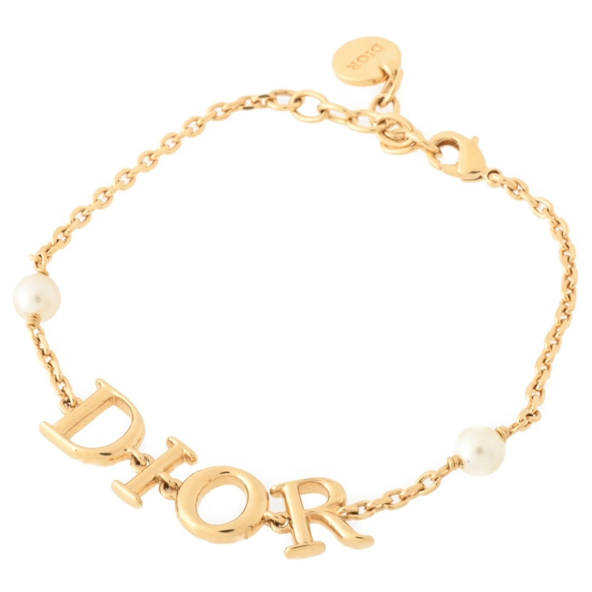 Christian Dior Metal Charm Bracelet (Pre-Owned) | Shop Simon