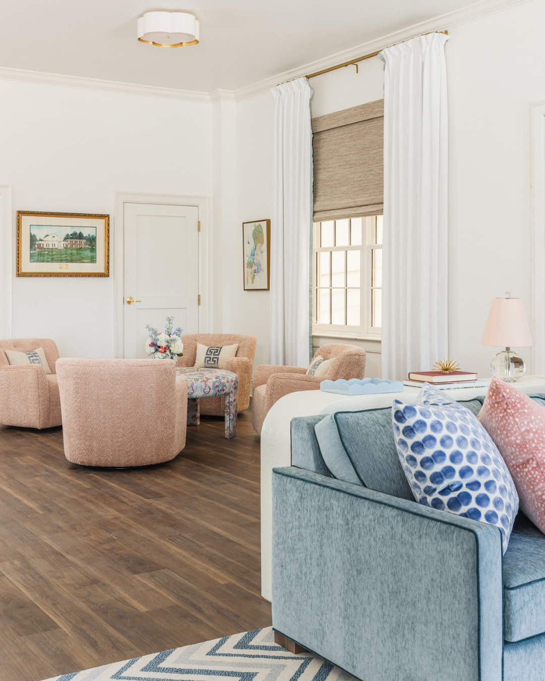 I already know this room is going to be a favorite. 🩵🩷

Designed for everything from study sessions and movie nights to afternoon naps and catching up with sisters, this upstairs living room is all about comfort.

With cozy sofas, soft layers, and plenty of space to gather, it's the kind of room you'll find yourself coming back to again and again.
 

 #LTKHome