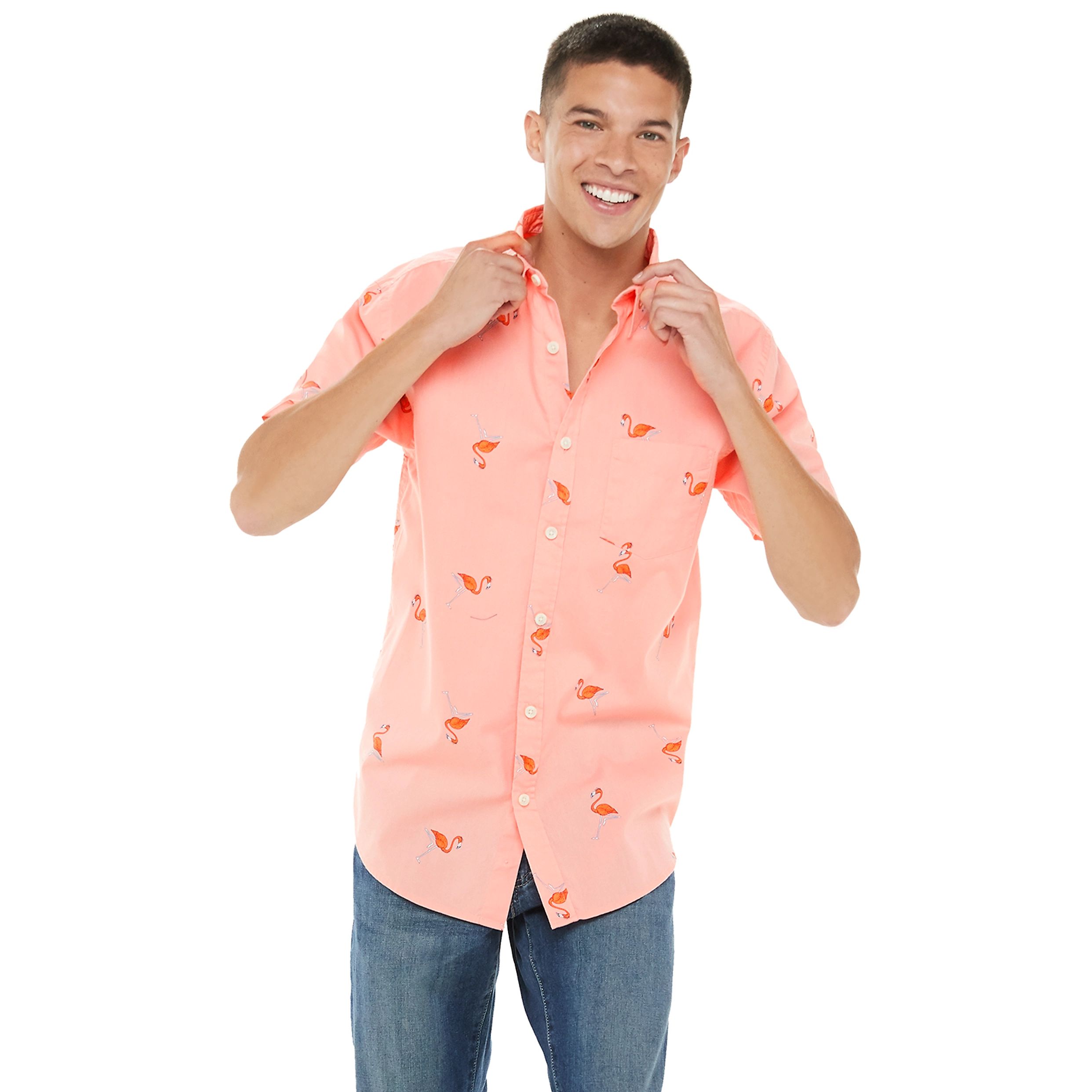 Men's Urban Pipeline™ Short-Sleeve Button-Down Shirt | Kohl's