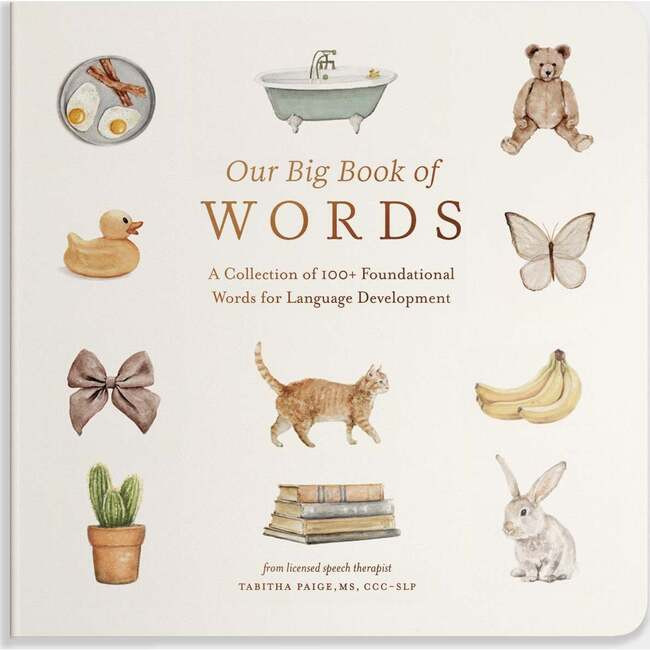 Baby Toys | Our Big Book of Words | Paige Tate from Maisonette | Maisonette