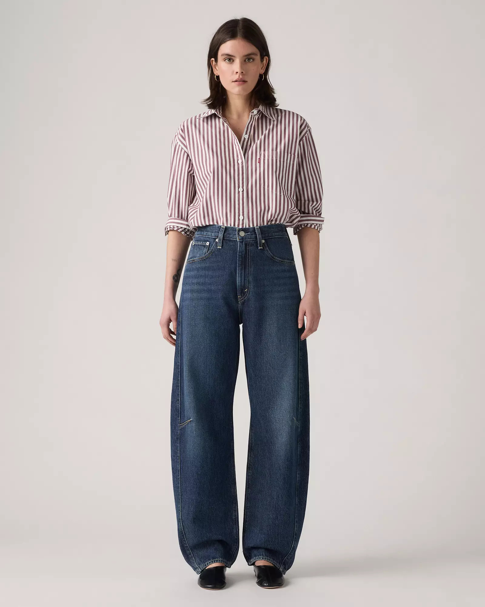 Baggy Dad Barrel Women's Jeans - Dark Wash | Levi's® US | Levi's US