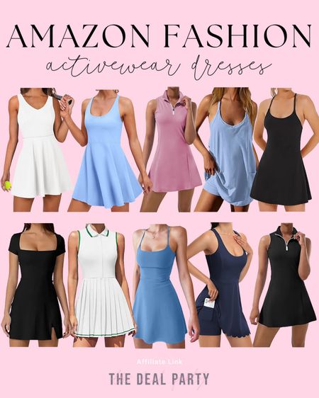 Amazon summer activewear | Amazon activewear dress | summer activewear dress 

#LTKStyleTip #LTKFitness #LTKSeasonal