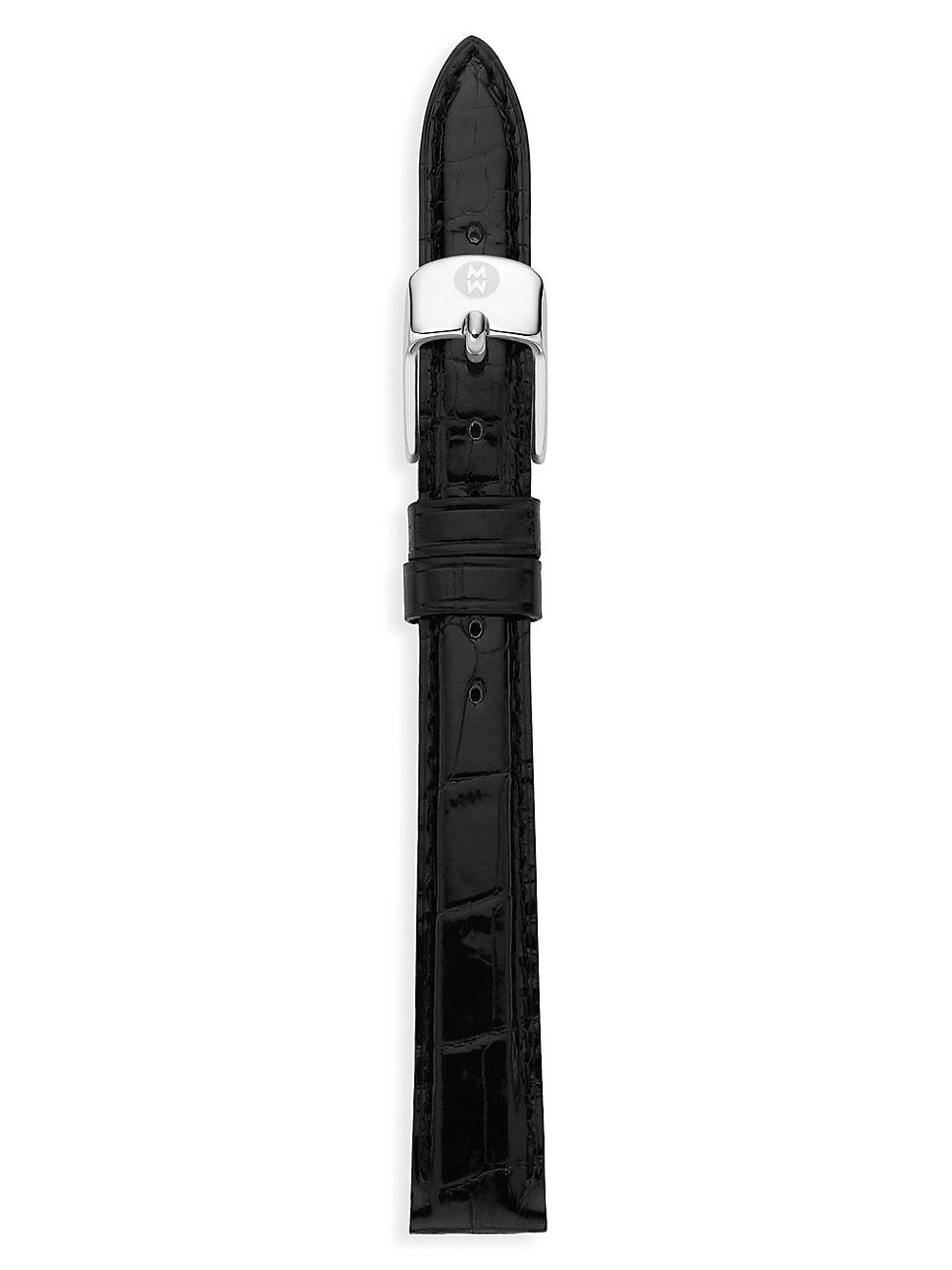 Michele Women's Alligator Leather Watch Strap/14MM - Black | Saks Fifth Avenue