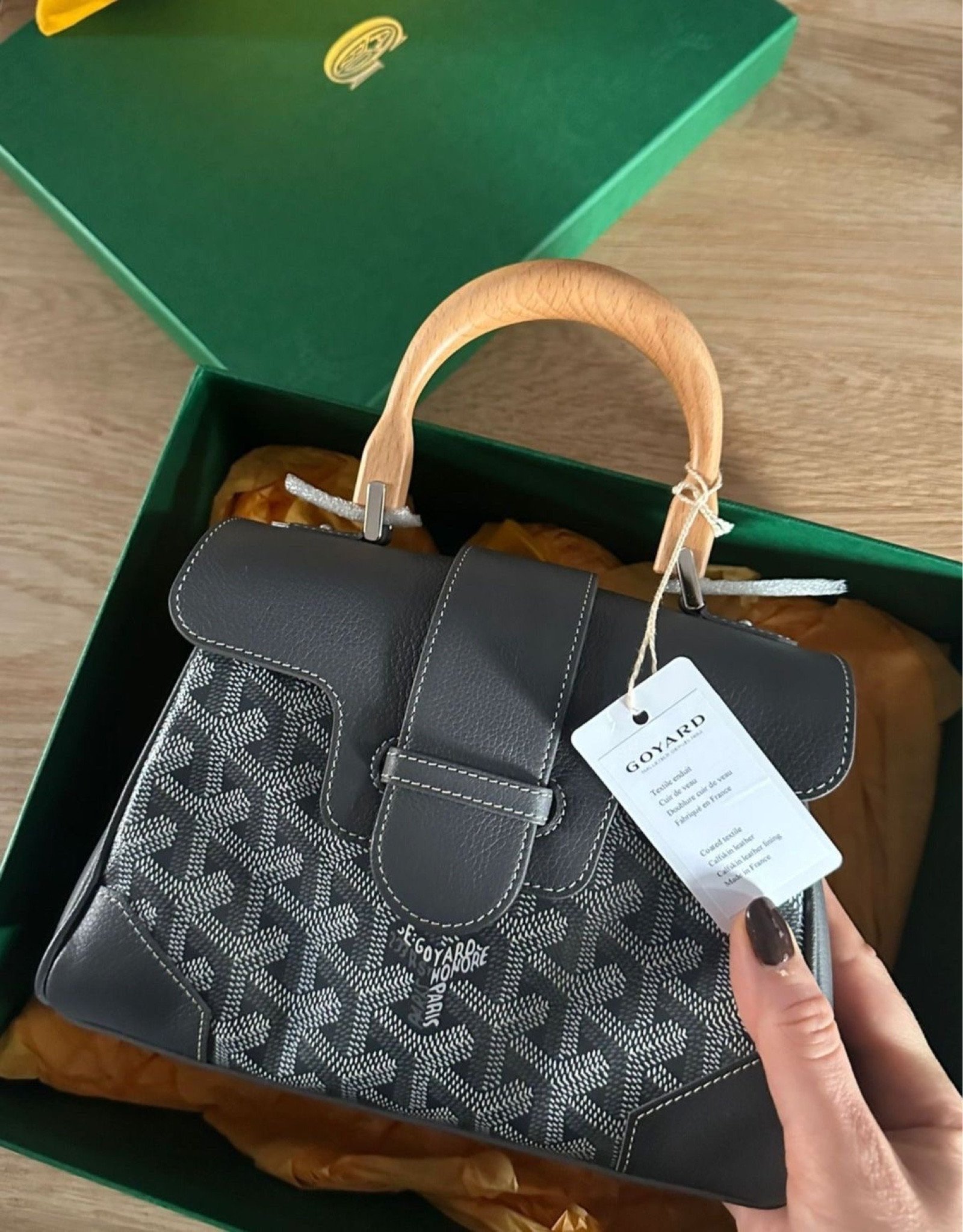 Goyard Saigon wooden tote bag 

#dhgate 

#LTKtravel #LTKGiftGuide
