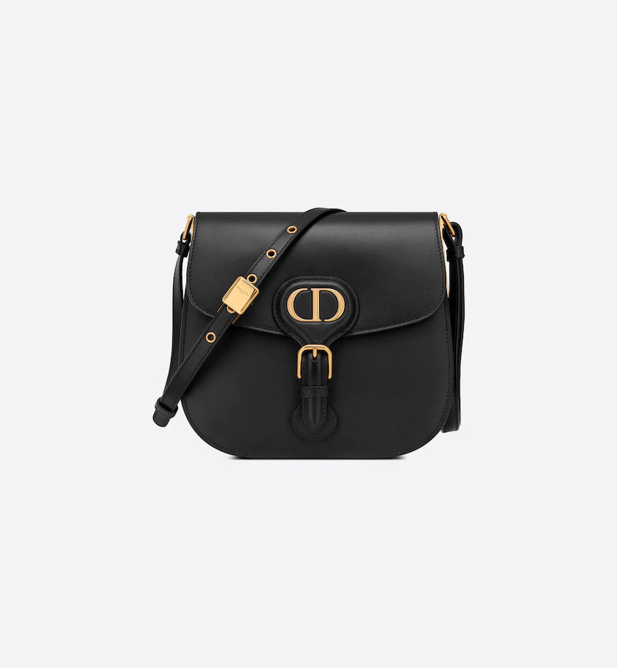 Dior Bobby Frame Bag Black Box Calfskin | DIOR | Dior Couture