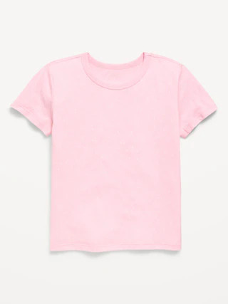 Softest Printed Short-Sleeve T-Shirt for Girls | Old Navy (US)