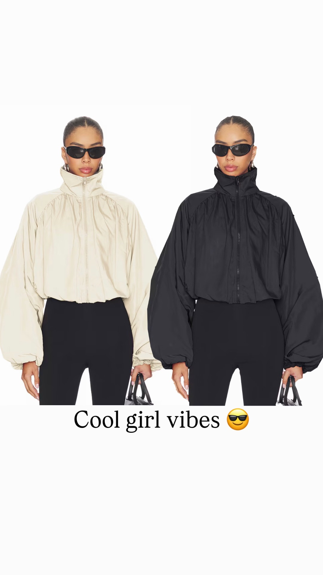 Cool girl vibes! Love a funnel neck!

#LTKootd #LTKPetite #LTKSeasonal