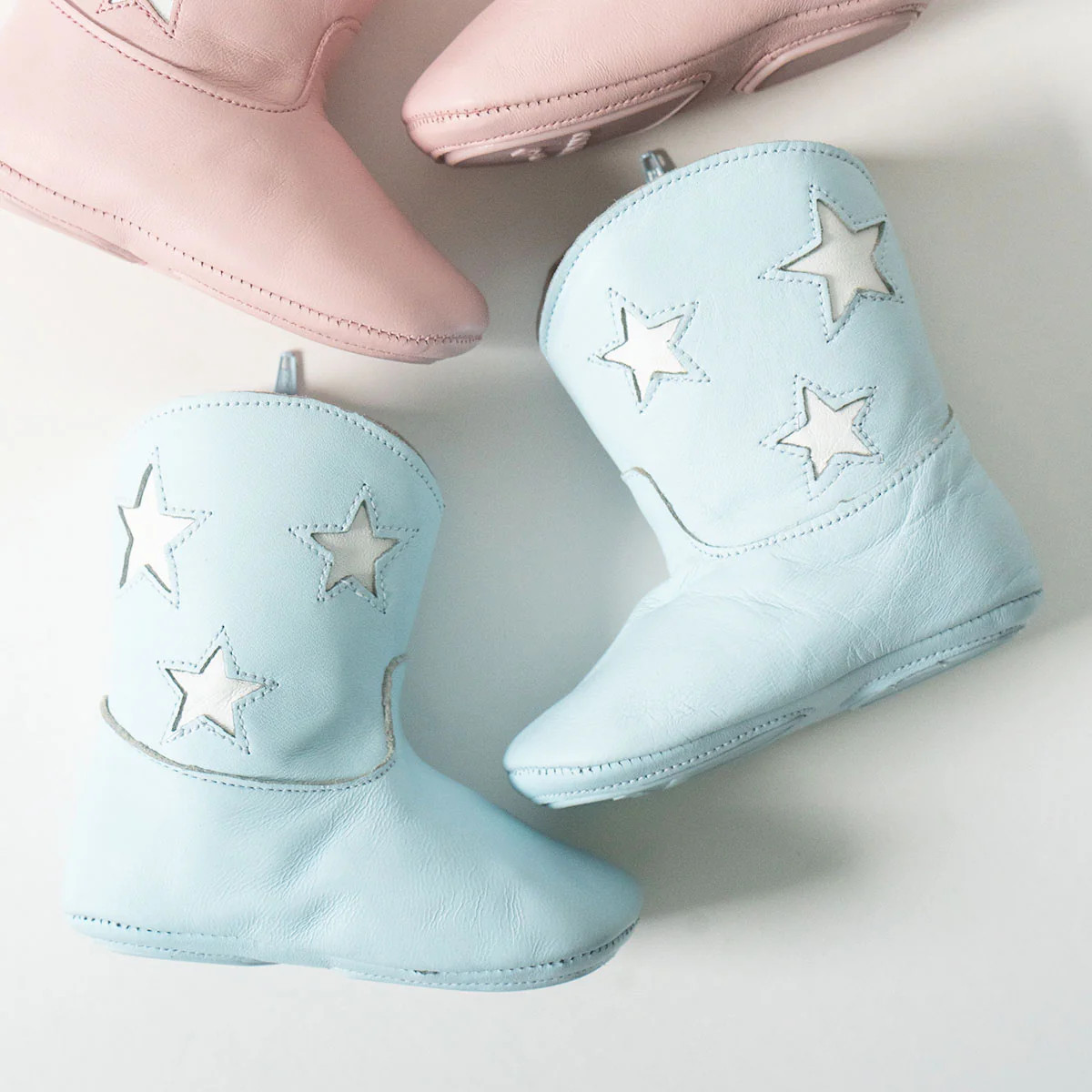 Baby Spark Boot, Blue | Biscuit Home