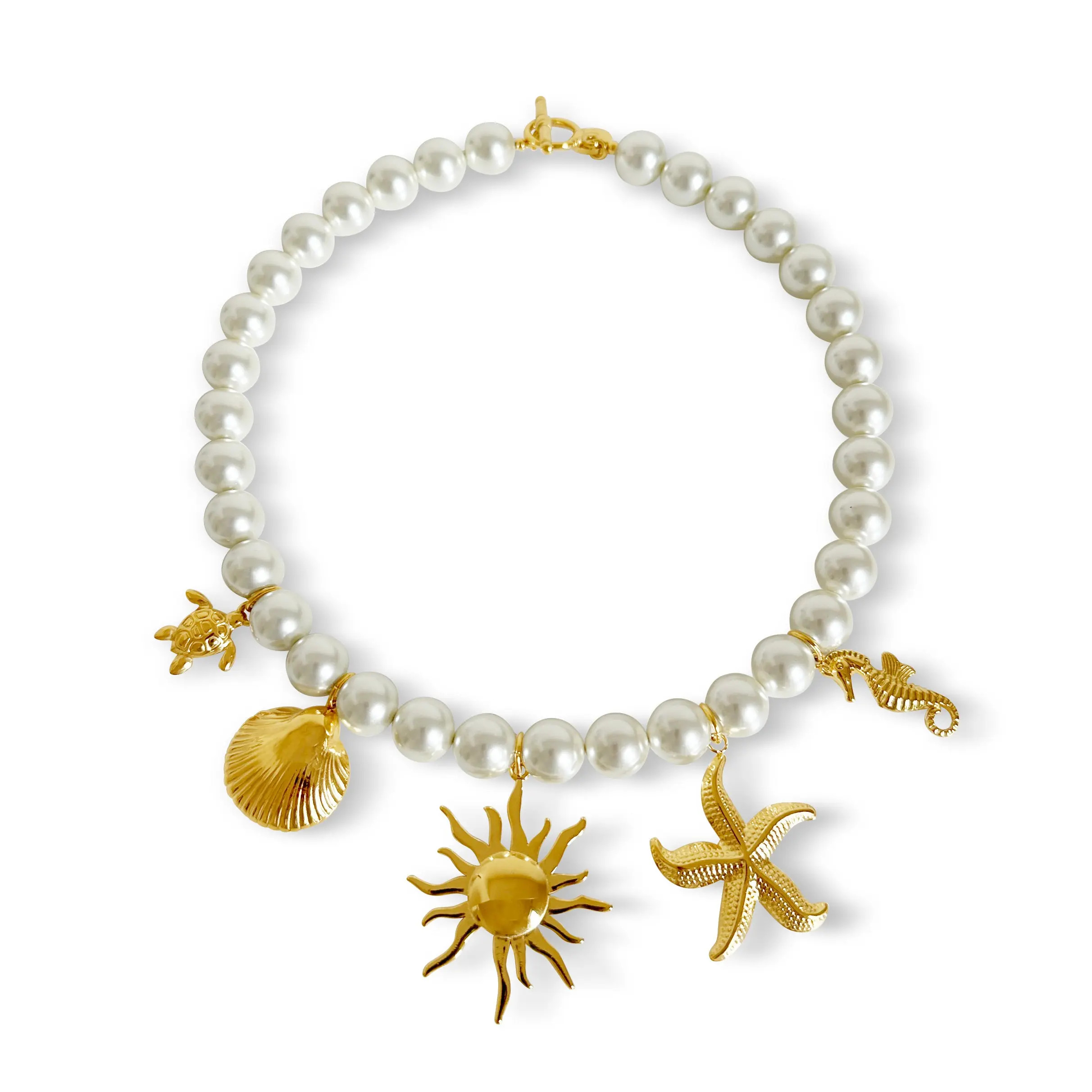 Pearl Charm Necklace - Anisa Sojka Accessories | Anisa Sojka