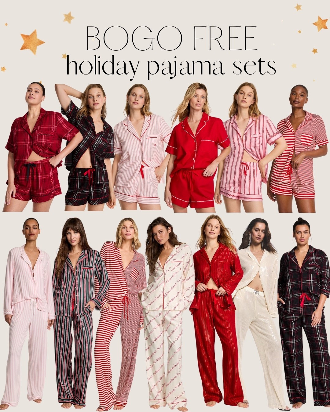 BOGO holiday pajama sets from Victoria's Secret  🙌🏻🙌🏻



#LTKHoliday #LTKselfcare #LTKSeasonal