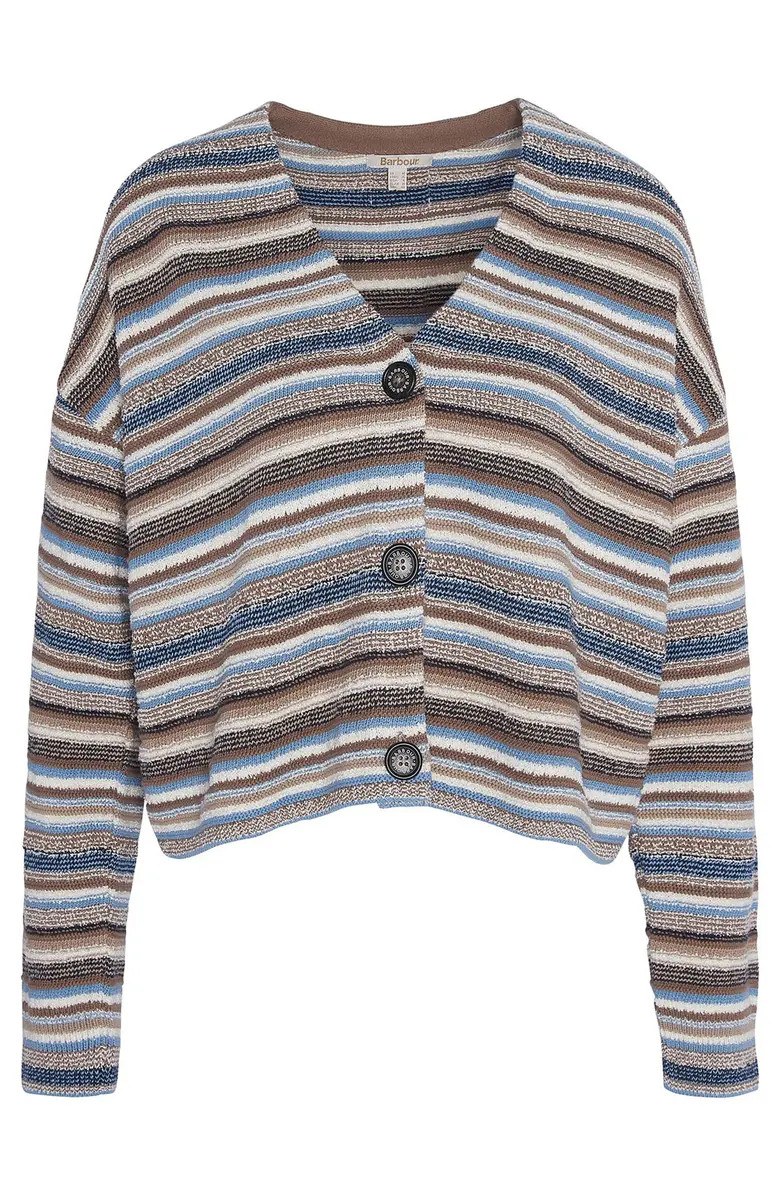 Barbour Blakeney Stripe Cardigan | Nordstrom | Nordstrom