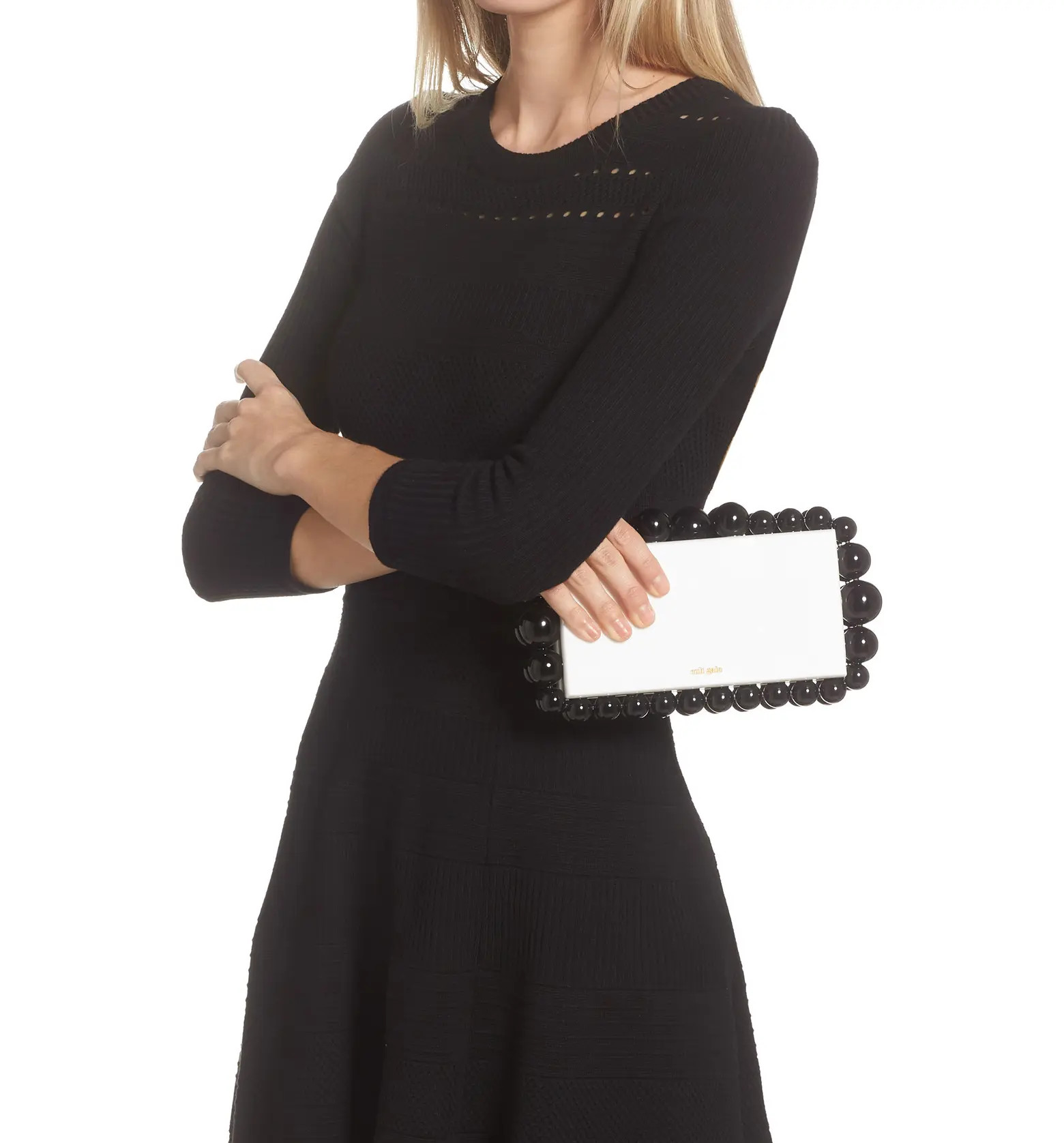 Eos Beaded Acrylic Box Clutch | Nordstrom