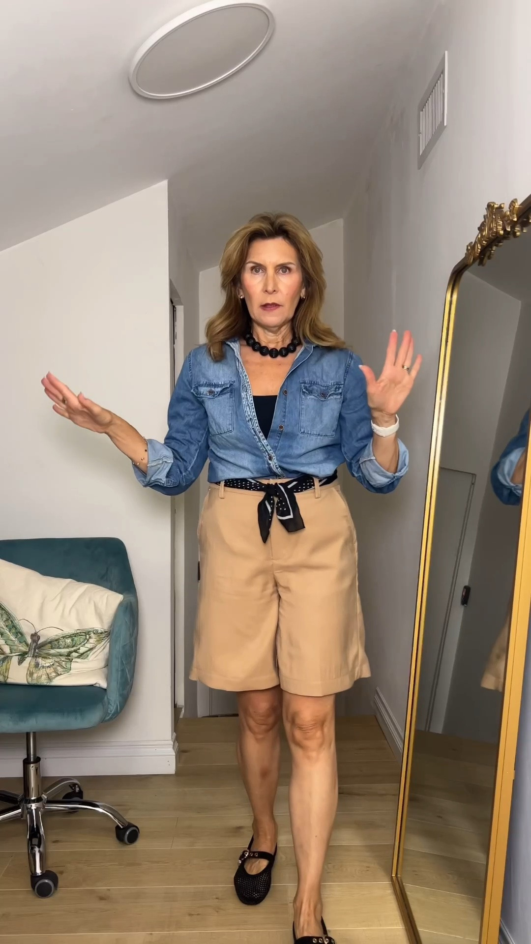 Day 3 of 31 styling a denim shirt

#LTKgrwm #LTKOver40