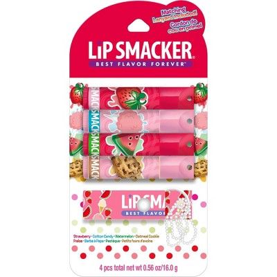 Lip Smackers Lanyard Lip Balm Set- Original & Best 4 ct | Target