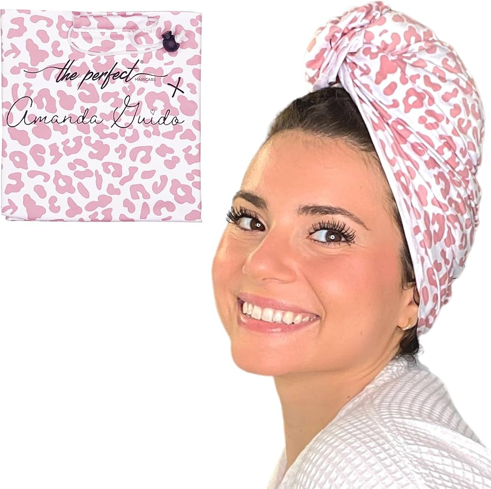 THE PERFECT HAIRCARE - Limited Edition Manes by Mell Microfiber Hair Towel by Amanda Guido | Amazon (CA)
