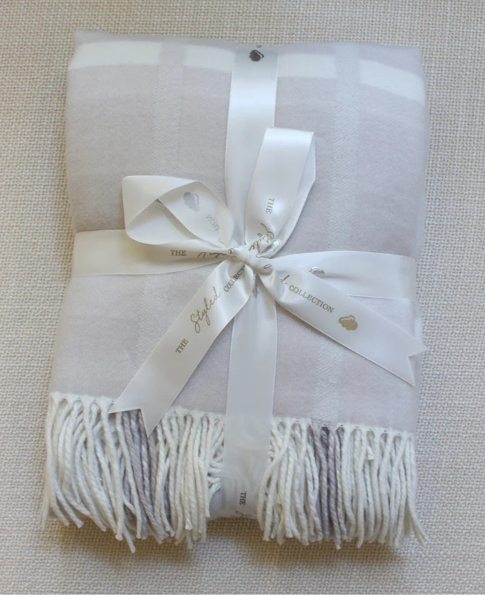 Tribeca Windowpane Throw | The Styled Collection