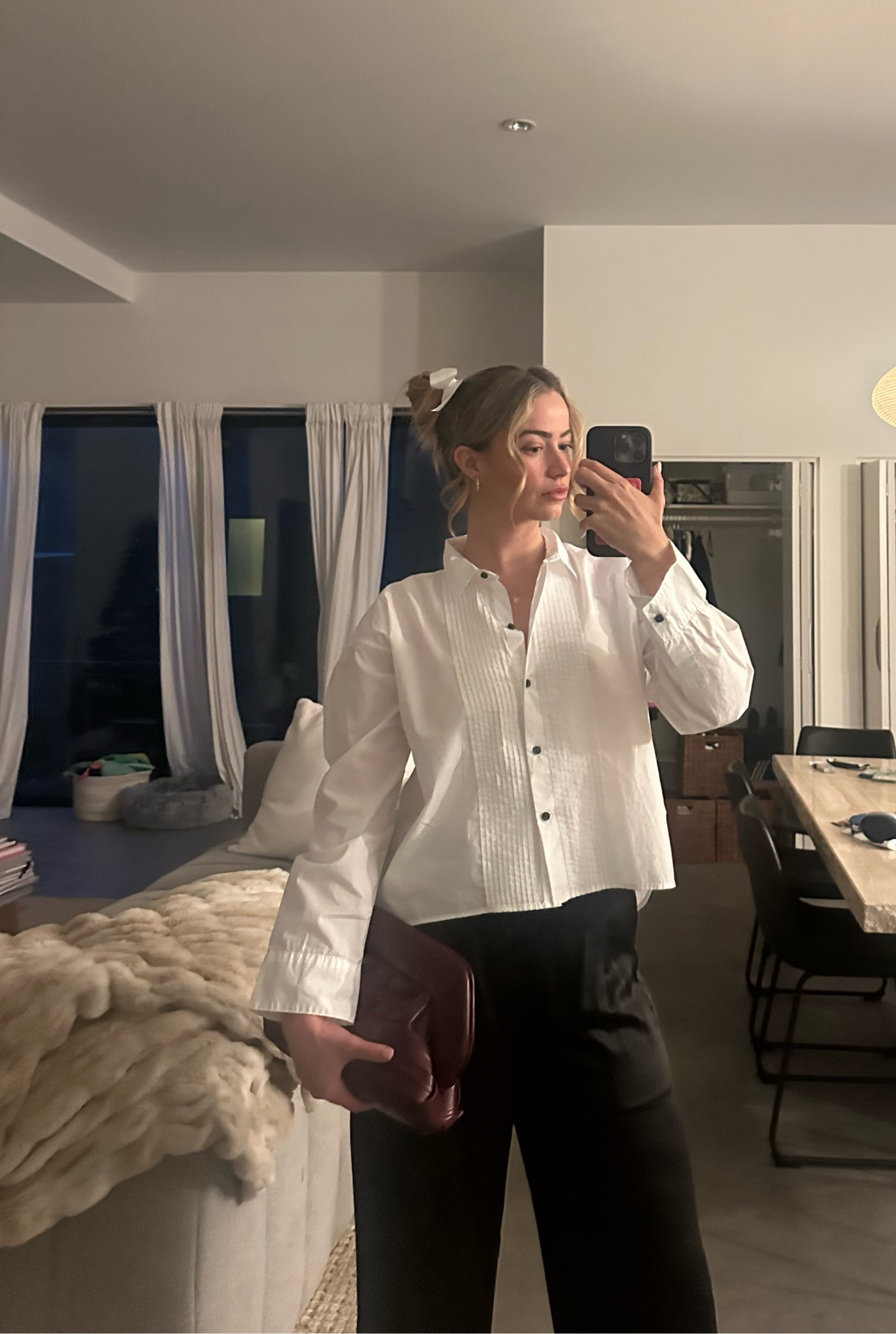 Outfit for going into the office or a night out 