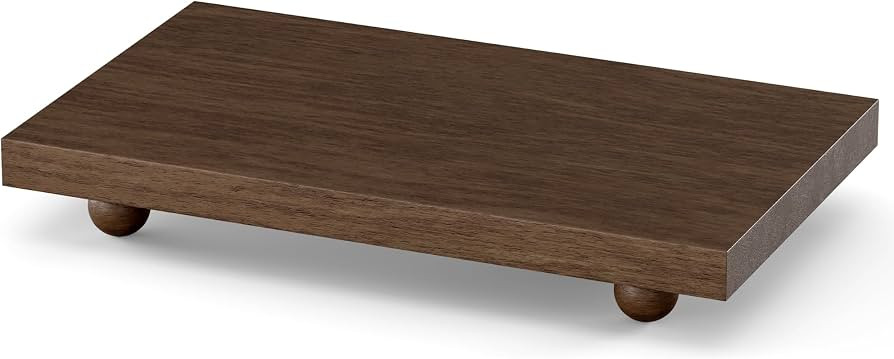 Farmhouse Wooden Soap Holder for Kitchen,Bathroom Counter, Vanity Sink Table Decor for Plant & Va... | Amazon (US)