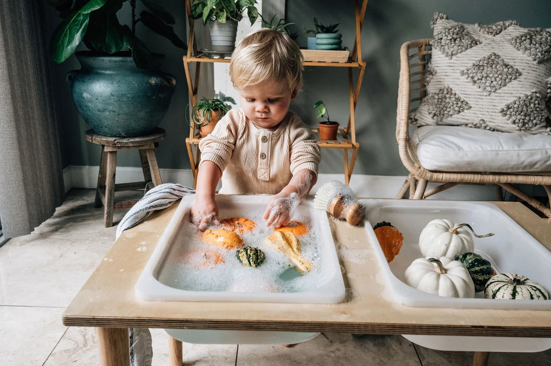 Made in USA Sensory Table With Flisat Bins Activity Table - Etsy | Etsy (US)