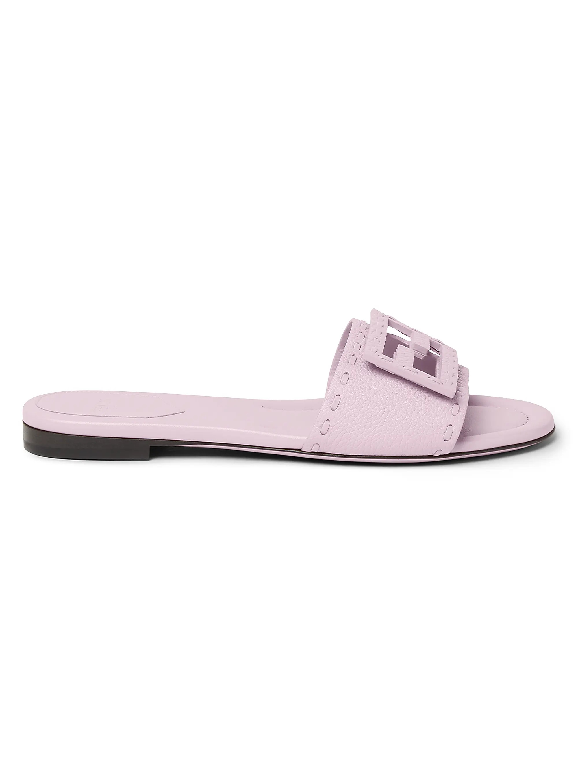Baguette FF Leather Sandals | Saks Fifth Avenue