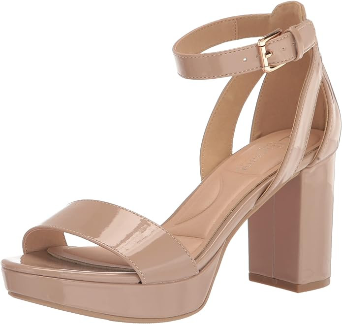 CL by Laundry Women's Go On 2 Heeled Sandal | Amazon (US)
