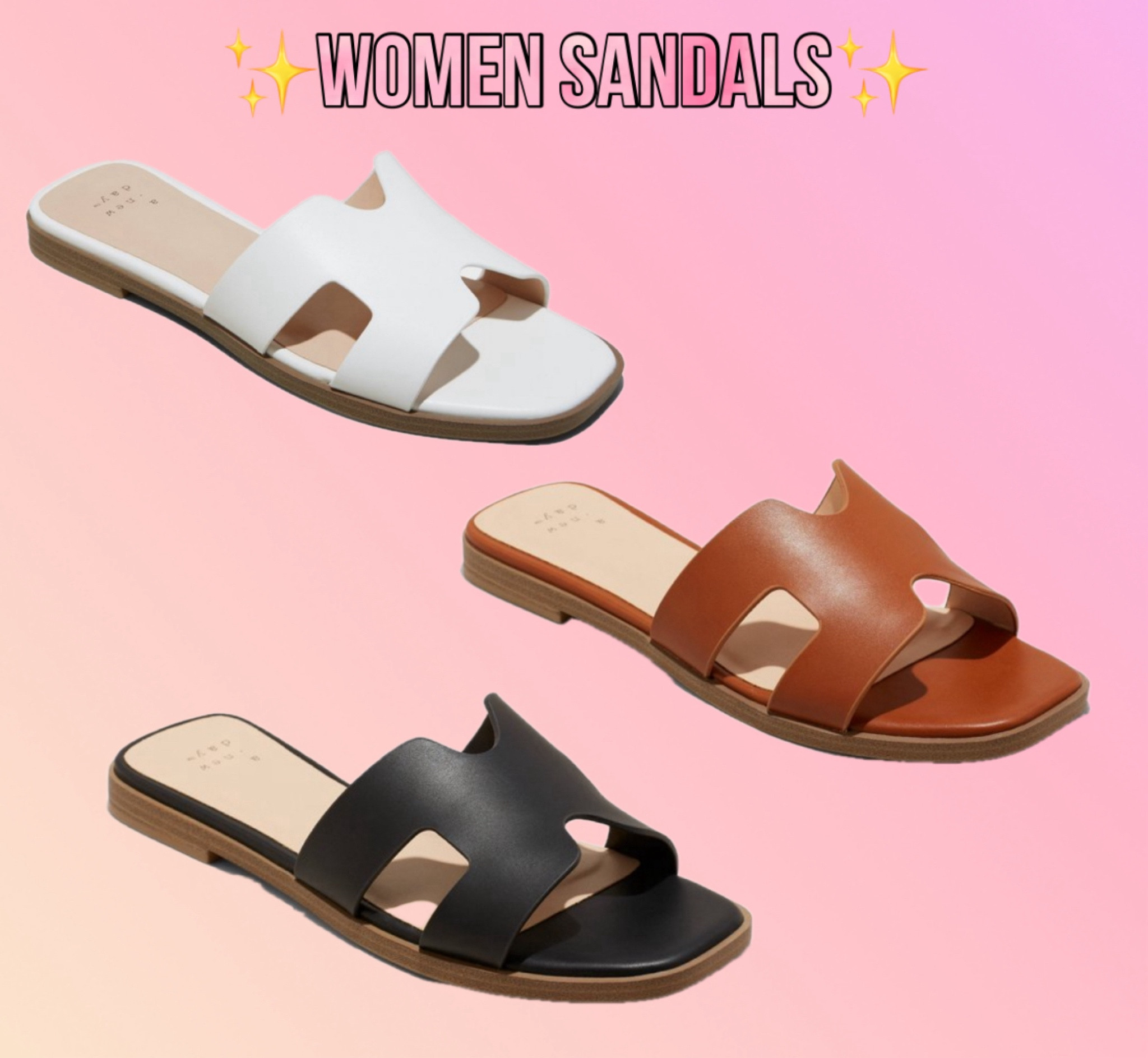 Cute sandals for summer💖✨

#LTKSeasonal #LTKswim #LTKshoecrush