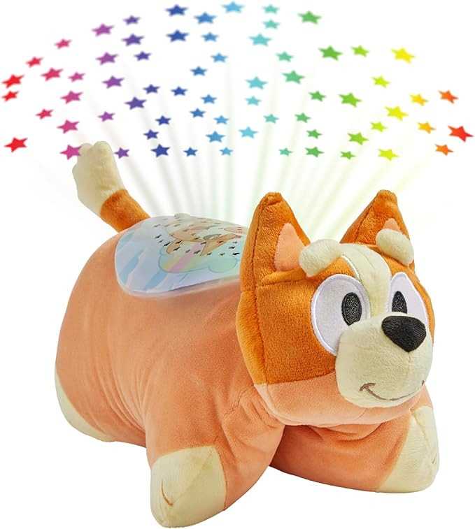 Pillow Pets 11" BBC Studios Bingo Plush Toy Stuffed Animal - Soft Pillow Sleeptime Light | Amazon (US)