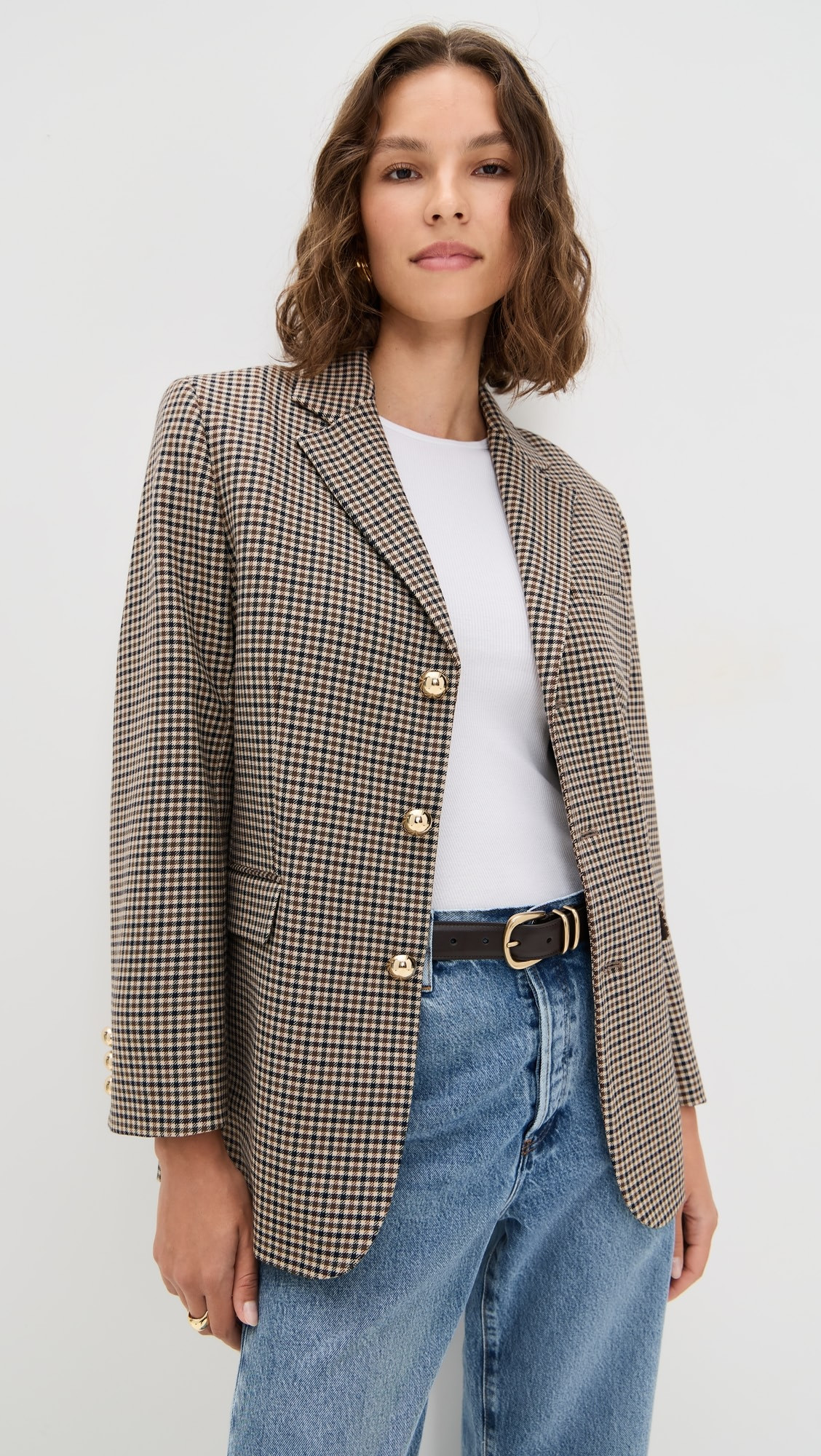 The Houndstooth Blazer | Shopbop