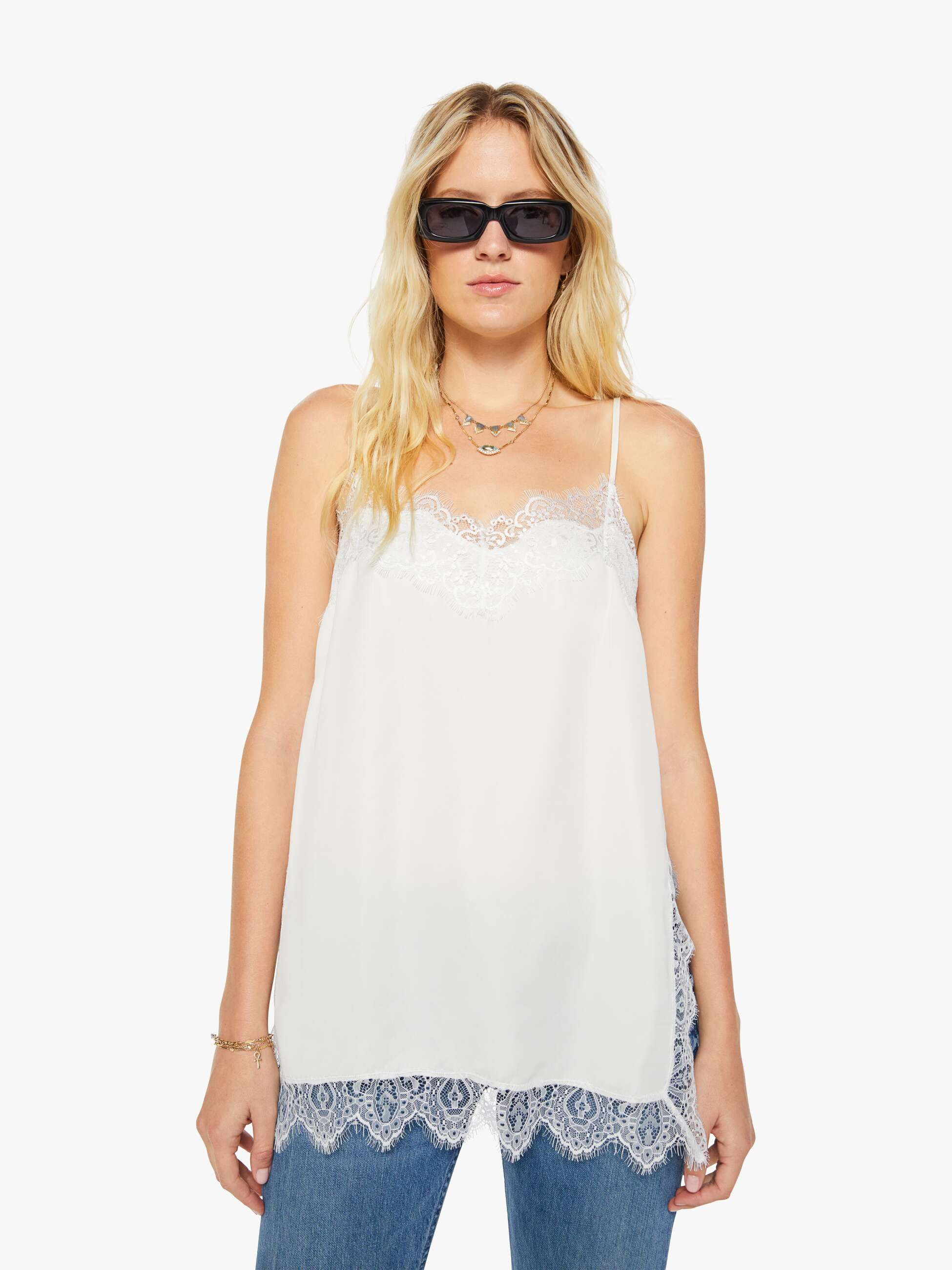 The Sweettalker - White | Mother Denim