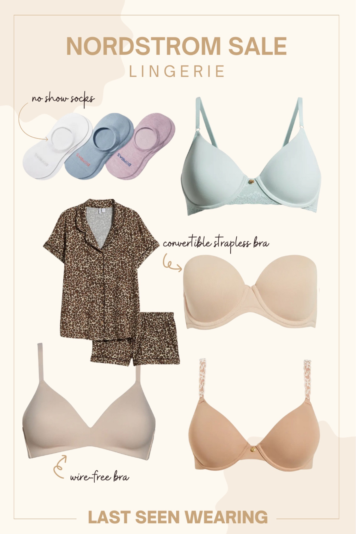 Nordstrom Sale: Lingerie
#nowshowsocks #straplessbra#LTKstyletip

#LTKFindsUnder100 #LTKxNSale #LTKSummerSales