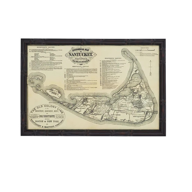 Nantucket Heritage Map | Cailini Coastal