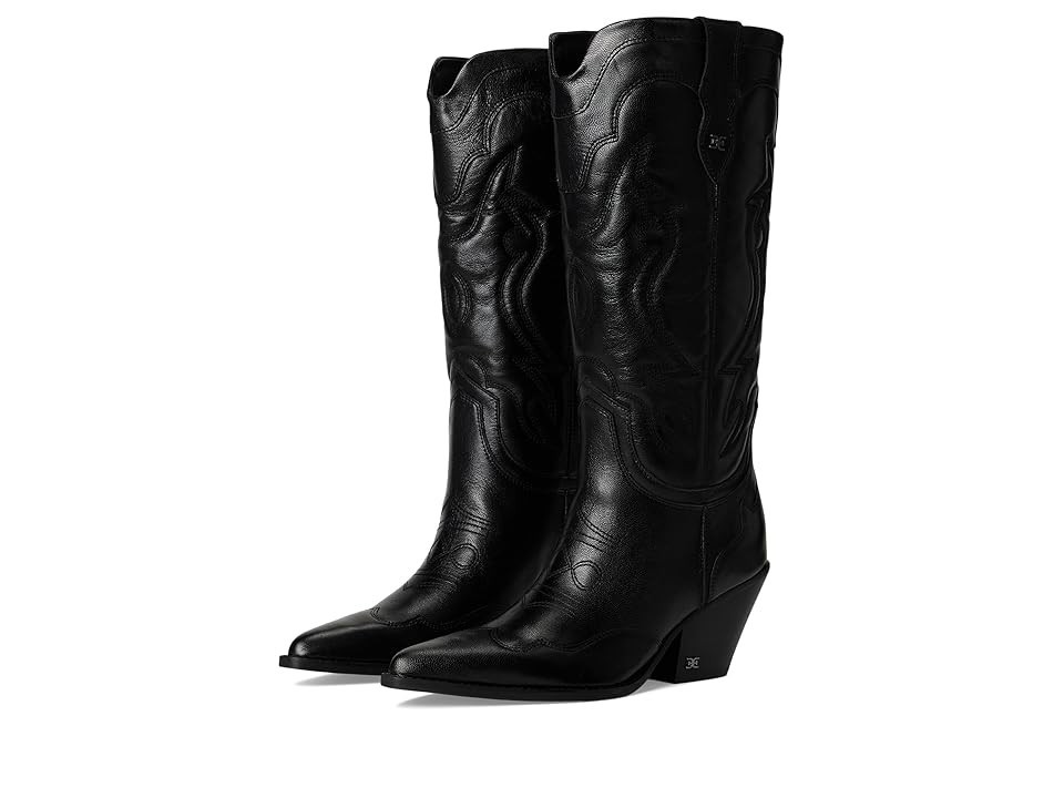 Sam Edelman James Women's Zip Boots Black : 11 M, Suede | Zappos