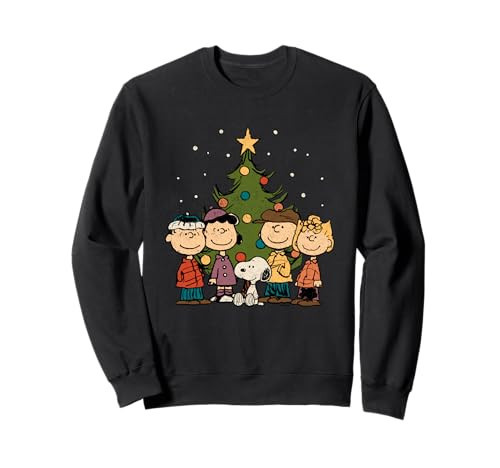 Peanuts - Peanuts Christmas Group Sweatshirt | Amazon (US)