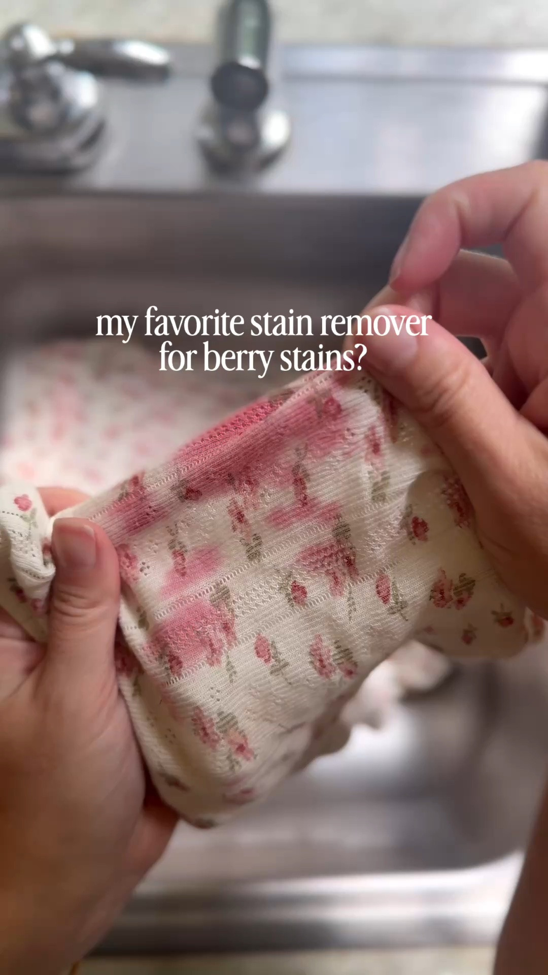 Berry stains? Not for me. 

Be sure to google your specific fabrics before trying this one out- but I use it on all our cotton clothing and it works perfectly! This giant stain needed 2 rounds of boiling water but it’s gone!

#LTKdayinmylife #LTKKids #LTKmomlife